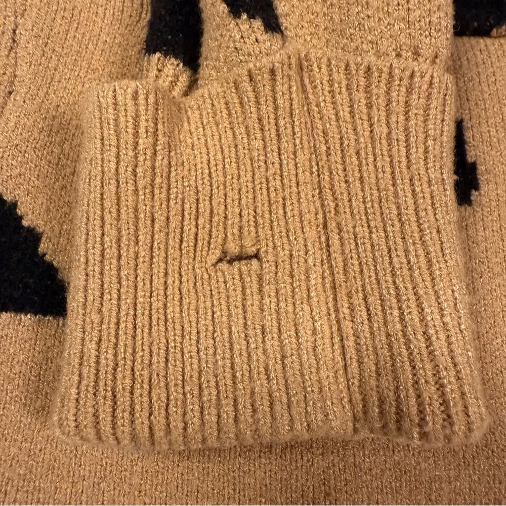 Oversized Animal Print Cardigan - Picture 8 of 11